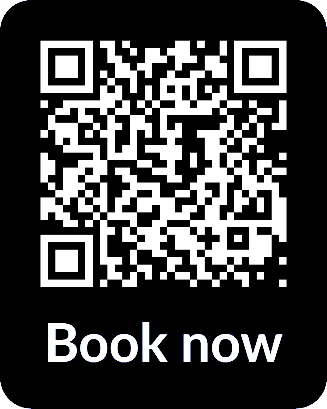 Booking QR Code Black